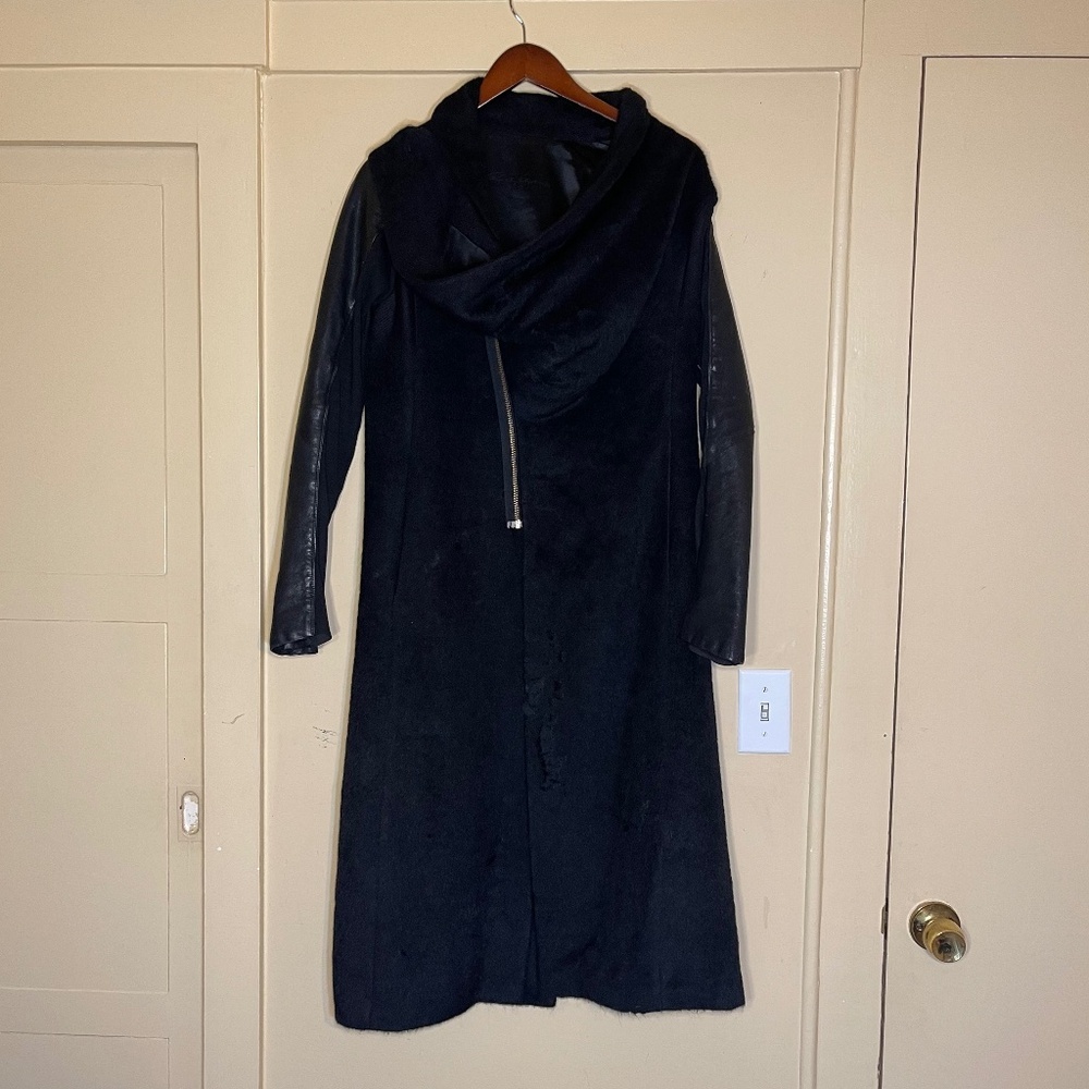 Rick Owens Black Long Coat